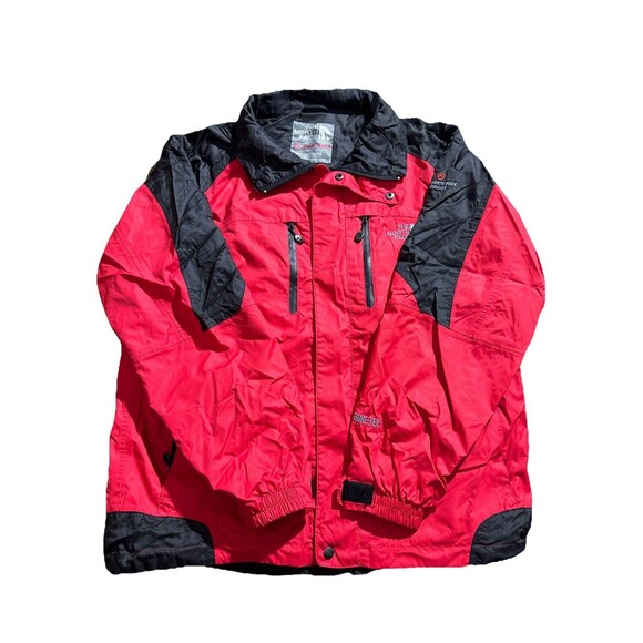 The North Face Summit Series Jacket Mens Red Black Gortex No Hood Sz M - Picture 1 of 7